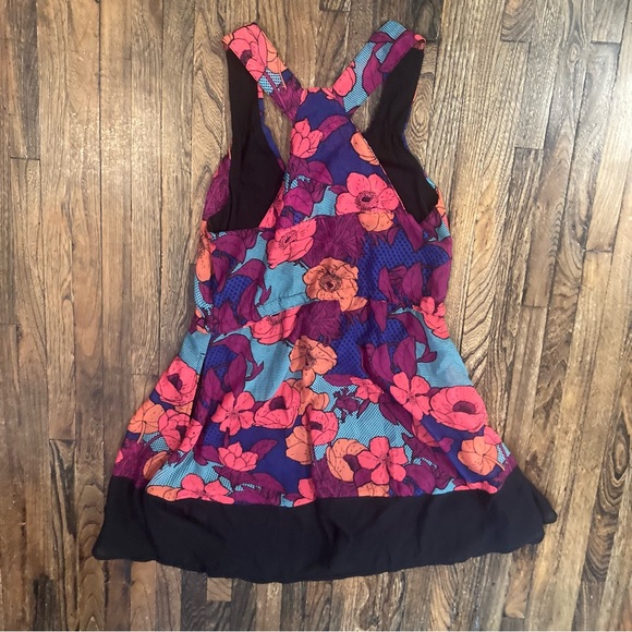 Summer Dress Beach Cover Up Floral Dress - Picture 3 of 4